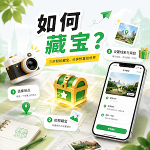 如何藏宝？